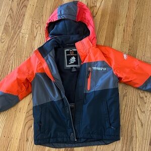 EUC Free Country Extreme Performance Winter Ski Coat Jacket Hood - Boys 7/8